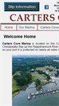 Mobile Screenshot of carterscovemarina.com
